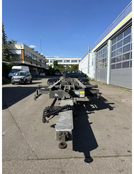 Remorque porte-conteneur/ Caisse mobile H&W 4 x Tandem Lafette MEGA verzinkt Mitnahmestapl. 7. 3 x Tandem Lafette MEGA verzinkt Mitnahmestapl. 7.82 m: photos 9