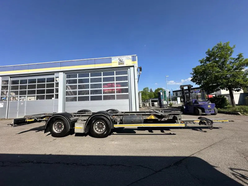 Remorque porte-conteneur/ Caisse mobile H&W 4 x Tandem Lafette MEGA verzinkt Mitnahmestapl. 7. 3 x Tandem Lafette MEGA verzinkt Mitnahmestapl. 7.82 m: photos 8