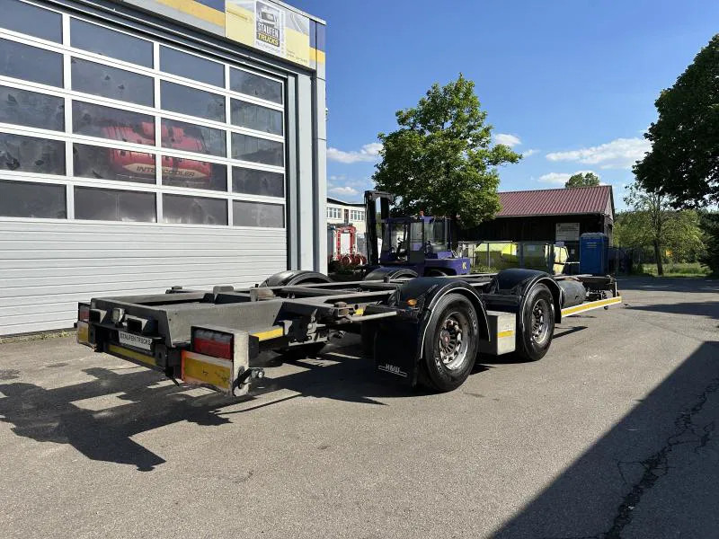 Remorque porte-conteneur/ Caisse mobile H&W 4 x Tandem Lafette MEGA verzinkt Mitnahmestapl. 7. 3 x Tandem Lafette MEGA verzinkt Mitnahmestapl. 7.82 m: photos 7