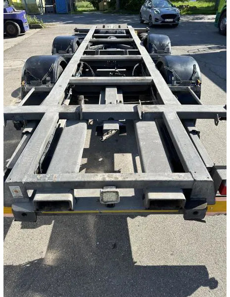 Remorque porte-conteneur/ Caisse mobile H&W 4 x Tandem Lafette MEGA verzinkt Mitnahmestapl. 7. 3 x Tandem Lafette MEGA verzinkt Mitnahmestapl. 7.82 m: photos 6