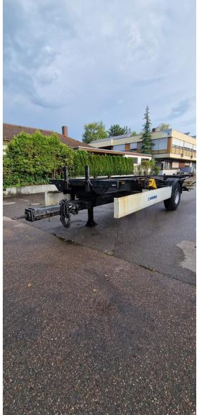 Krone 1-Achs Standard BDF - Lafette 1-Achs Standard BDF - Lafette - Remorque porte-conteneur/ Caisse mobile: photos 4 Krone 1-Achs Standard BDF - Lafette 1-Achs Standard BDF - Lafette - Remorque porte-conteneur/ Caisse mobile: photos 4