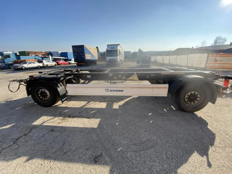 Krone 2- Achs Lafette !! HU/ TÜV NEU !! 2- Achs Lafette !! HU/ TÜV NEU !! - Remorque porte-conteneur/ Caisse mobile: photos 1 Krone 2- Achs Lafette !! HU/ TÜV NEU !! 2- Achs Lafette !! HU/ TÜV NEU !! - Remorque porte-conteneur/ Caisse mobile: photos 1