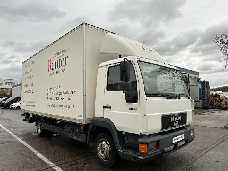 MAN 8.163 blatt/blatt Koffer / LBW - Camion fourgon: photos 1 MAN 8.163 blatt/blatt Koffer / LBW - Camion fourgon: photos 1