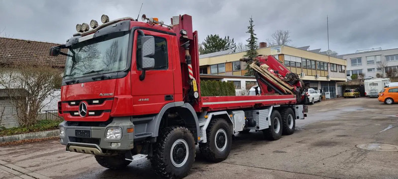 Mercedes-Benz AK 8X8 FASSI 660 EINZELBER SEILWINDE - Camion grue: photos 3 Mercedes-Benz AK 8X8 FASSI 660 EINZELBER SEILWINDE - Camion grue: photos 3