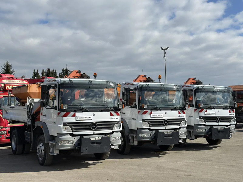 Mercedes-Benz Atego 1318 5 x AK Allrad Kran Palfinger 7001 - Camion benne, Camion grue: photos 2 Mercedes-Benz Atego 1318 5 x AK Allrad Kran Palfinger 7001 - Camion benne, Camion grue: photos 2
