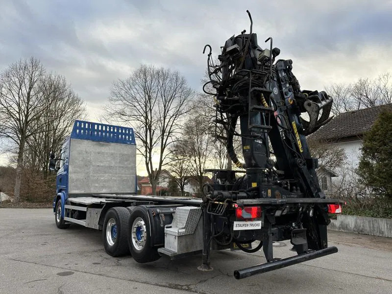 Scania 6x2 Kurzholz LOGLIFT 125 ZT 93 - Camion grumier: photos 4 Scania 6x2 Kurzholz LOGLIFT 125 ZT 93 - Camion grumier: photos 4