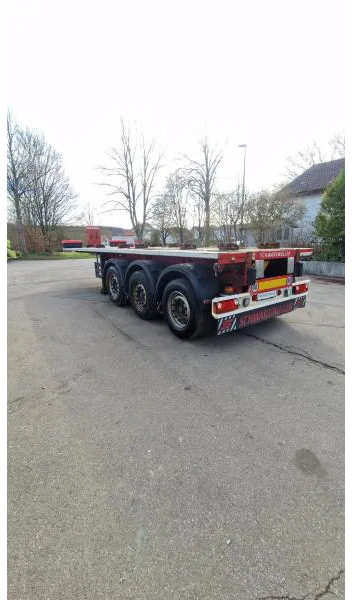 Schwarzmüller kurzes 3- Achs Chassis ADR für Chemie Spezialbehäl kurzes 3- Achs Chassis ADR für Chemie Spezialbehälter - Semi-remorque porte-conteneur/ Caisse mobile: photos 5 Schwarzmüller kurzes 3- Achs Chassis ADR für Chemie Spezialbehäl kurzes 3- Achs Chassis ADR für Chemie Spezialbehälter - Semi-remorque porte-conteneur/ Caisse mobile: photos 5