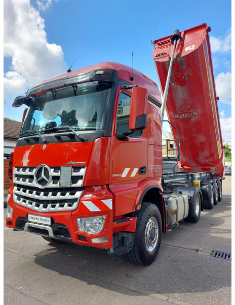 Mercedes-Benz Arocs 1848 HAD SZM 4x4 ZUG mit KEMPF 31m³ HARDOX - Tracteur routier: photos 3 Mercedes-Benz Arocs 1848 HAD SZM 4x4 ZUG mit KEMPF 31m³ HARDOX - Tracteur routier: photos 3