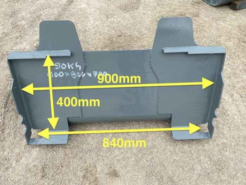 900mm pour chargeur - Godet: photos 4 900mm pour chargeur - Godet: photos 4