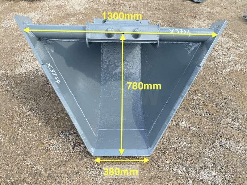 MECALAC 1300 / 380mm - Serie 12 - Godet pour pelle pour Engins de chantier: photos 2 MECALAC 1300 / 380mm - Serie 12 - Godet pour pelle pour Engins de chantier: photos 2