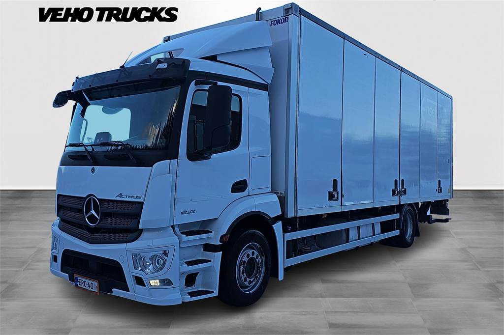 Mercedes-Benz ACTROS 5 1832 LNR 4x2 8,5n Fokor Ksa-umpikori - Camion fourgon: photos 1 Mercedes-Benz ACTROS 5 1832 LNR 4x2 8,5n Fokor Ksa-umpikori - Camion fourgon: photos 1