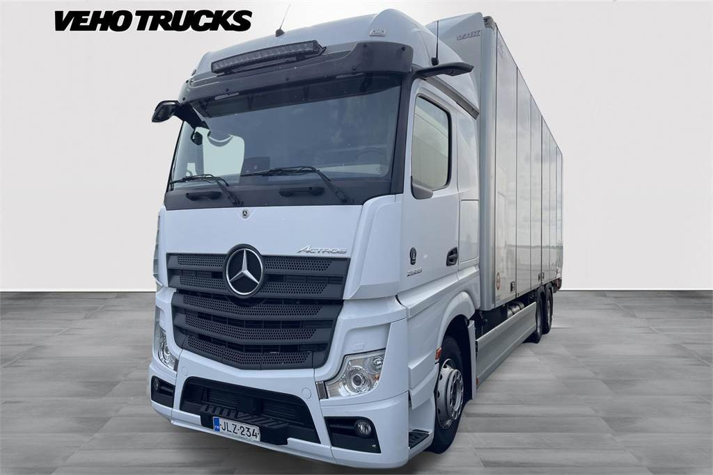 Mercedes-Benz ACTROS 5L 2553 L/6x2ENA / FRC - Camion isothermique: photos 1 Mercedes-Benz ACTROS 5L 2553 L/6x2ENA / FRC - Camion isothermique: photos 1