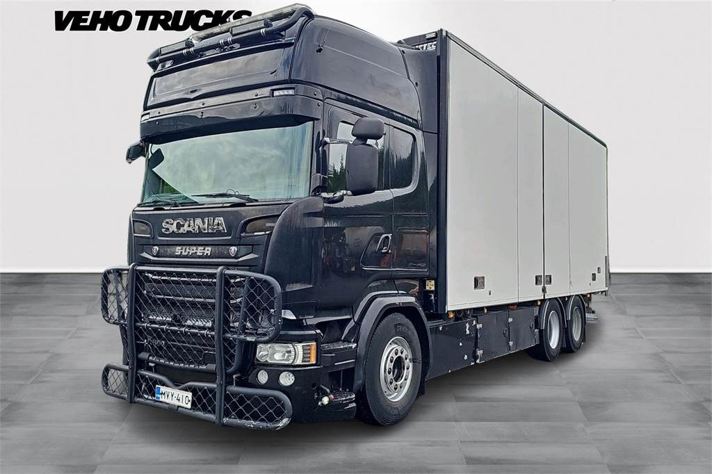 Scania R580 - Camion fourgon: photos 1 Scania R580 - Camion fourgon: photos 1