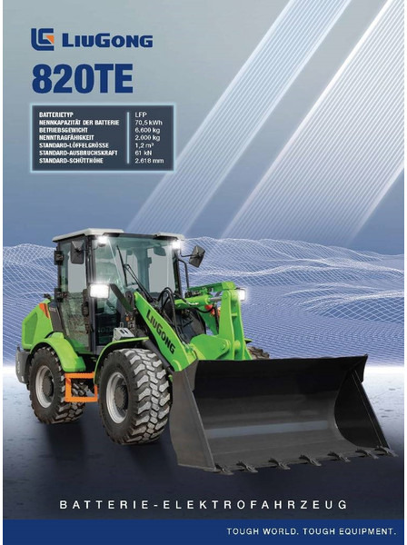 LIUGONG 820 TE vollelektrisch, MIETE / RENTAL (12005253) - Chargeuse sur pneus: photos 2 LIUGONG 820 TE vollelektrisch, MIETE / RENTAL (12005253) - Chargeuse sur pneus: photos 2
