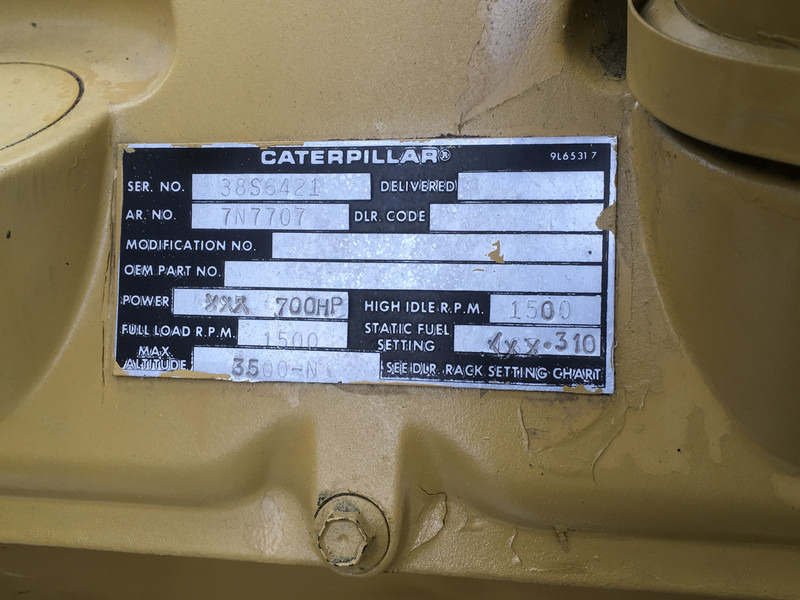 Caterpillar 3412 PC 38S GENERATOR 625KVA USED - Groupe électrogène: photos 5 Caterpillar 3412 PC 38S GENERATOR 625KVA USED - Groupe électrogène: photos 5