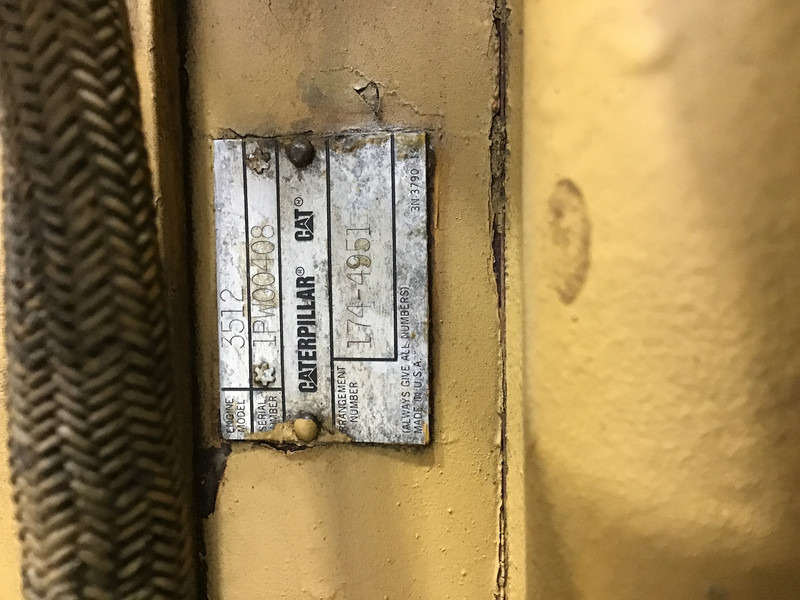 Moteur Caterpillar 3512 1PW 174-4951 USED: photos 6 Moteur Caterpillar 3512 1PW 174-4951 USED: photos 6