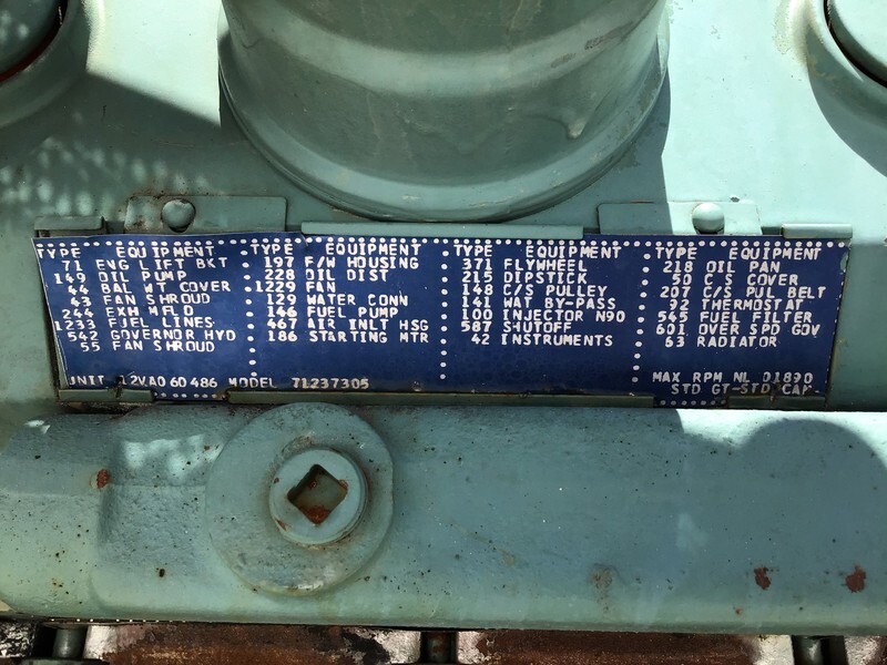 Detroit Diesel 12V71 7123-7305 GENERATOR 438KVA USED - Groupe électrogène: photos 5 Detroit Diesel 12V71 7123-7305 GENERATOR 438KVA USED - Groupe électrogène: photos 5