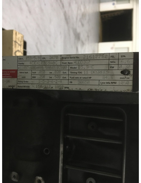 Engins de chantier Cummins 6B5.9 CPL2678 USED: photos 6 Engins de chantier Cummins 6B5.9 CPL2678 USED: photos 6