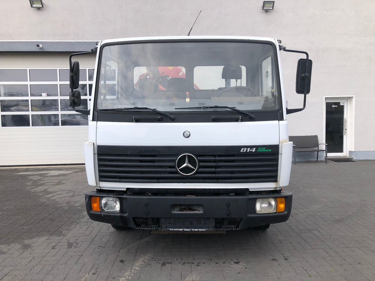 Mercedes-Benz 814 EcoPower, Kran - Véhicule utilitaire benne: photos 2 Mercedes-Benz 814 EcoPower, Kran - Véhicule utilitaire benne: photos 2