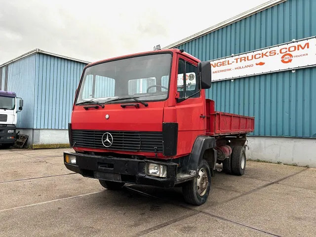 Mercedes-Benz LK 814 K 4x2 (6-CILINDER) KIPPER (MANUAL GEARBOX / FULL STEEL SUSPENSION / P.T.O.) - Camion benne: photos 1 Mercedes-Benz LK 814 K 4x2 (6-CILINDER) KIPPER (MANUAL GEARBOX / FULL STEEL SUSPENSION / P.T.O.) - Camion benne: photos 1