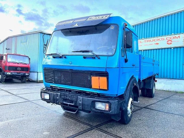 Mercedes-Benz SK 1635K GROSSRAUM 4x2 FULL STEEL CHASSIS (ZF MANUAL GEARBOX / REDUCTION AXLE / FULL STEEL SUSPENSION) - Camion plateau: photos 1 Mercedes-Benz SK 1635K GROSSRAUM 4x2 FULL STEEL CHASSIS (ZF MANUAL GEARBOX / REDUCTION AXLE / FULL STEEL SUSPENSION) - Camion plateau: photos 1