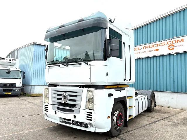 Renault Magnum AE 480 DXI (MANUAL GEARBOX / ZF-INTARDER / AIRCONDITIONING / 2x DIESELTANK / COMPLETE SPOILERSET / ETC.) - Tracteur routier: photos 1 Renault Magnum AE 480 DXI (MANUAL GEARBOX / ZF-INTARDER / AIRCONDITIONING / 2x DIESELTANK / COMPLETE SPOILERSET / ETC.) - Tracteur routier: photos 1