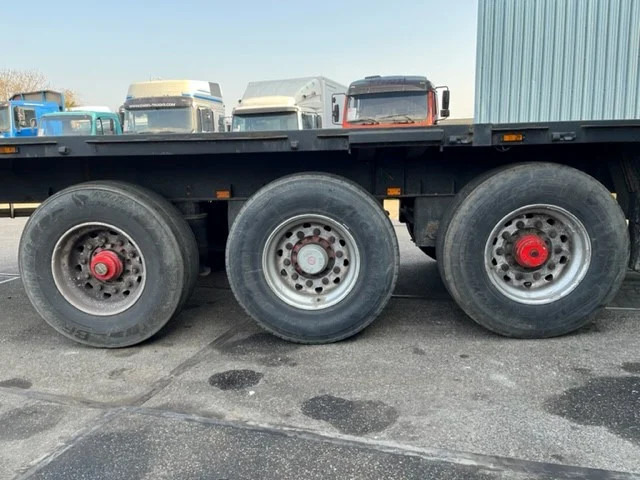 Semi-remorque plateau Van Hool 3B1047 13.60M. FLATBED TRAILER WITH 40FT TWISTLOCKS (SAF-AXLES / DISC BRAKES / 40FT TWISTLOCKS): photos 6