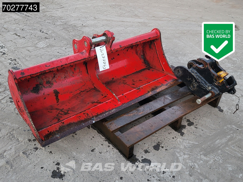 RHINOX TB217 - COUPLER + BUCKET - Accessoire: photos 1 RHINOX TB217 - COUPLER + BUCKET - Accessoire: photos 1