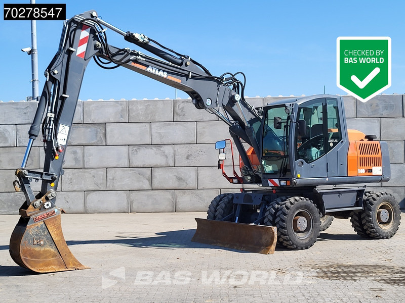 Atlas 160W WEIGHT FROM BROCHURE! - Pelle sur pneus: photos 1 Atlas 160W WEIGHT FROM BROCHURE! - Pelle sur pneus: photos 1