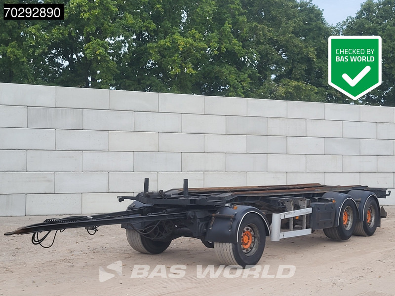 Burg BPA0918ACXXX Liftachse - Remorque porte-conteneur/ Caisse mobile: photos 1 Burg BPA0918ACXXX Liftachse - Remorque porte-conteneur/ Caisse mobile: photos 1