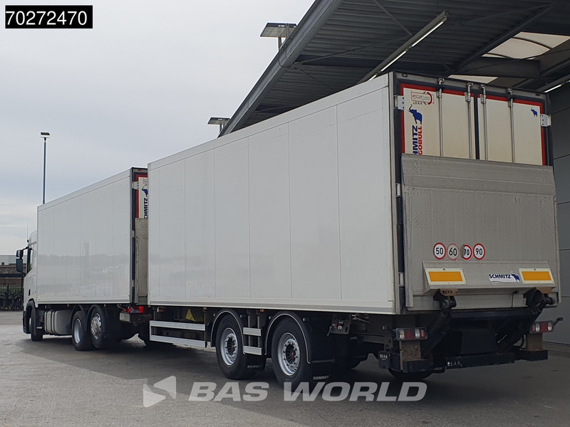 Scania R410 6X2 Carrier Supra 1250 Multi temp Retarder Ladebordwand Liftachse Euro 6 - Camion: photos 2 Scania R410 6X2 Carrier Supra 1250 Multi temp Retarder Ladebordwand Liftachse Euro 6 - Camion: photos 2
