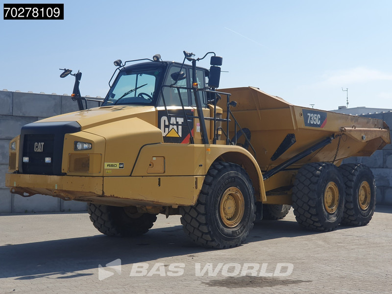 Caterpillar 735 C - Tombereau articulé: photos 2 Caterpillar 735 C - Tombereau articulé: photos 2