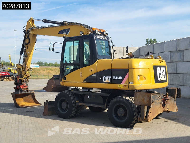 Caterpillar M313 D OUTRIGGERS + BLADE - Pelle sur pneus: photos 5 Caterpillar M313 D OUTRIGGERS + BLADE - Pelle sur pneus: photos 5