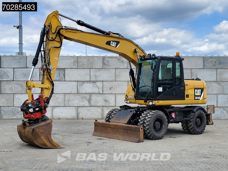 Caterpillar M313 D OUTRIGGERS + ROTOTILT - Pelle sur pneus: photos 3 Caterpillar M313 D OUTRIGGERS + ROTOTILT - Pelle sur pneus: photos 3
