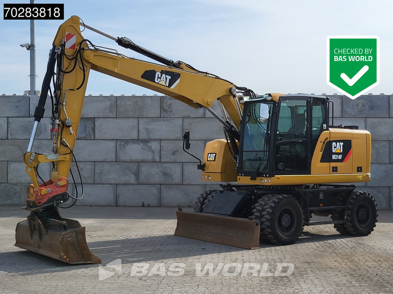 Caterpillar M314 F - Pelle sur pneus: photos 1 Caterpillar M314 F - Pelle sur pneus: photos 1