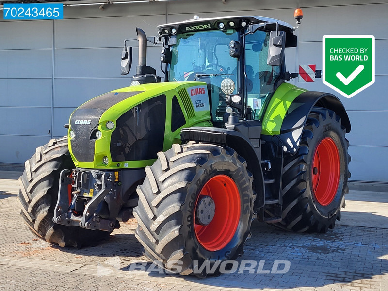 Claas Axion 950 C-Matic Cebis 4X4 FH + PTO - Tracteur agricole: photos 1 Claas Axion 950 C-Matic Cebis 4X4 FH + PTO - Tracteur agricole: photos 1