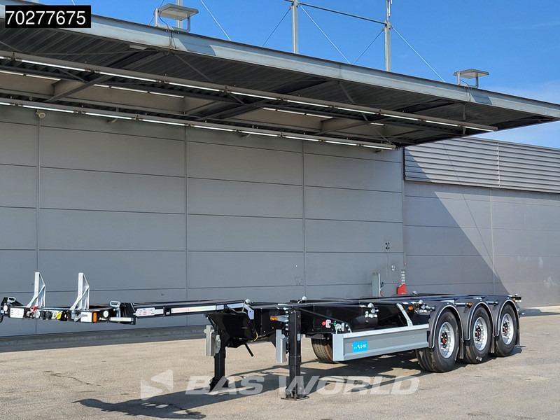 D-Tec VCC-01 3 axles Portmaster NEW Liftachse Multi' 45ft - Semi-remorque porte-conteneur/ Caisse mobile: photos 1 D-Tec VCC-01 3 axles Portmaster NEW Liftachse Multi' 45ft - Semi-remorque porte-conteneur/ Caisse mobile: photos 1