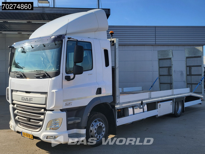 DAF CF 250 4X2 18tons NL-Truck Machine transporter Hydraulic ramps Euro 6 - Camion porte-voitures: photos 5 DAF CF 250 4X2 18tons NL-Truck Machine transporter Hydraulic ramps Euro 6 - Camion porte-voitures: photos 5