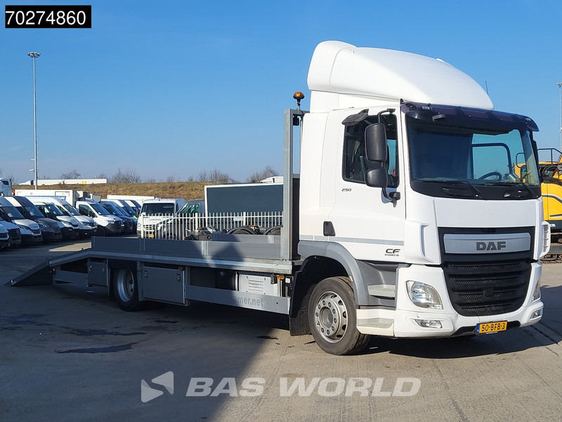 DAF CF 250 4X2 18tons NL-Truck Machine transporter Hydraulic ramps Euro 6 - Camion porte-voitures: photos 3 DAF CF 250 4X2 18tons NL-Truck Machine transporter Hydraulic ramps Euro 6 - Camion porte-voitures: photos 3
