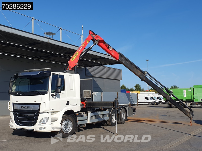 DAF CF 370 CF 6X2 Palfinger PK19.001 SLD D Kran Crane ACC Lift+lenkasche Euro 6 - Camion plateau, Camion grue: photos 5 DAF CF 370 CF 6X2 Palfinger PK19.001 SLD D Kran Crane ACC Lift+lenkasche Euro 6 - Camion plateau, Camion grue: photos 5