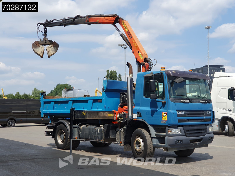 DAF CF75.310 4X2 Manual Big-Axle Steelsuspension Palfinger Euro 3 - Camion benne, Camion grue: photos 3 DAF CF75.310 4X2 Manual Big-Axle Steelsuspension Palfinger Euro 3 - Camion benne, Camion grue: photos 3