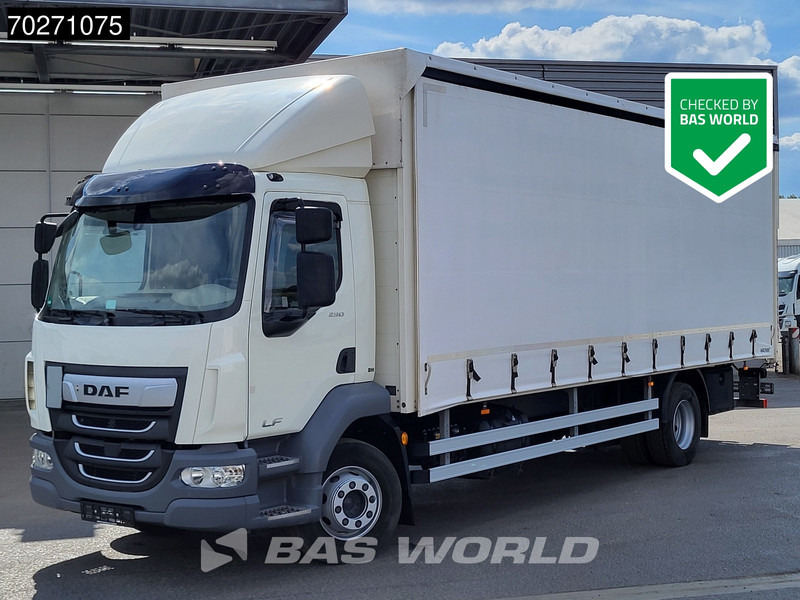 DAF LF 290 4X2 16tonner Automatic Ladebordwand ACC Euro 6 - Camion à rideaux coulissants: photos 1 DAF LF 290 4X2 16tonner Automatic Ladebordwand ACC Euro 6 - Camion à rideaux coulissants: photos 1