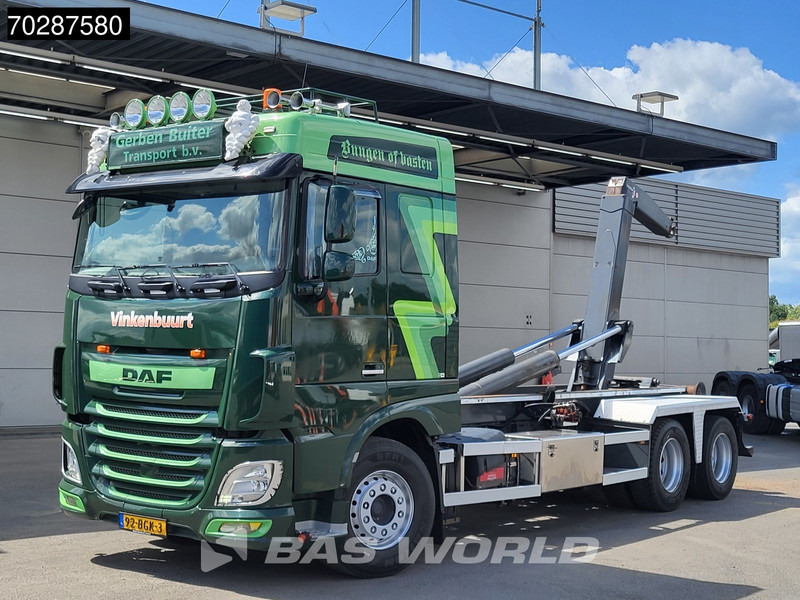 DAF XF 460 XF 6X2 NL-Truck VDL S-25-6400 Hooklift Liftaxle Manual Navi ACC Euro 6 - Camion ampliroll: photos 3 DAF XF 460 XF 6X2 NL-Truck VDL S-25-6400 Hooklift Liftaxle Manual Navi ACC Euro 6 - Camion ampliroll: photos 3