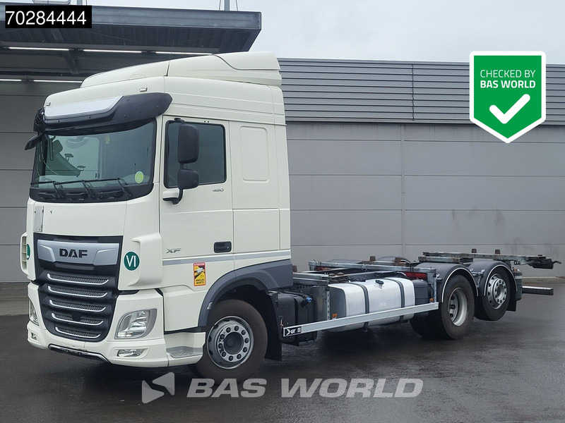 DAF XF 480 6X2 BDF Liftaxle Automatic ACC Euro 6 - Camion porte-conteneur/ Caisse mobile: photos 1 DAF XF 480 6X2 BDF Liftaxle Automatic ACC Euro 6 - Camion porte-conteneur/ Caisse mobile: photos 1