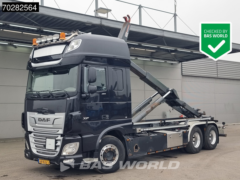 DAF XF 480 6X2 NL-Truck VDL S-30-6400 ACC Standklima Euro 6 - Camion ampliroll: photos 1 DAF XF 480 6X2 NL-Truck VDL S-30-6400 ACC Standklima Euro 6 - Camion ampliroll: photos 1