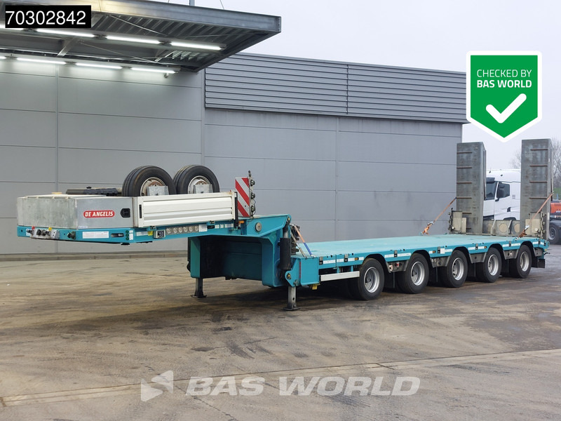 De Angelis D4S005 Extendable650cm 5xSteeringaxle Hydraulic Neck Ramps - Semi-remorque surbaissé: photos 1 De Angelis D4S005 Extendable650cm 5xSteeringaxle Hydraulic Neck Ramps - Semi-remorque surbaissé: photos 1