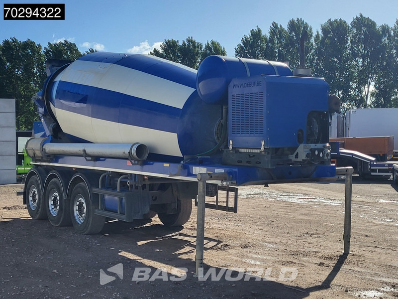 De Buf ST3 3 axles Concrete Engine 12m3 Beton - Semi-remorque malaxeur: photos 3 De Buf ST3 3 axles Concrete Engine 12m3 Beton - Semi-remorque malaxeur: photos 3