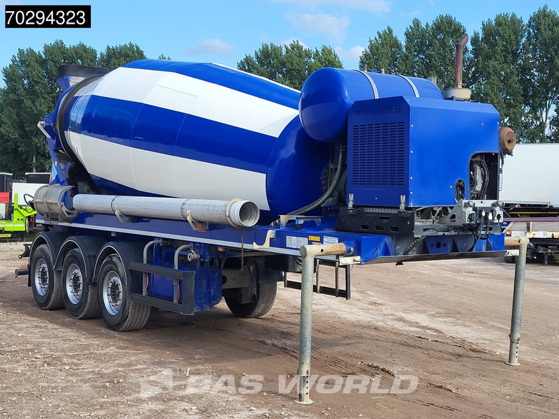 De Buf ST3 3 axles Concrete Engine 12m3 Beton - Semi-remorque malaxeur: photos 3 De Buf ST3 3 axles Concrete Engine 12m3 Beton - Semi-remorque malaxeur: photos 3