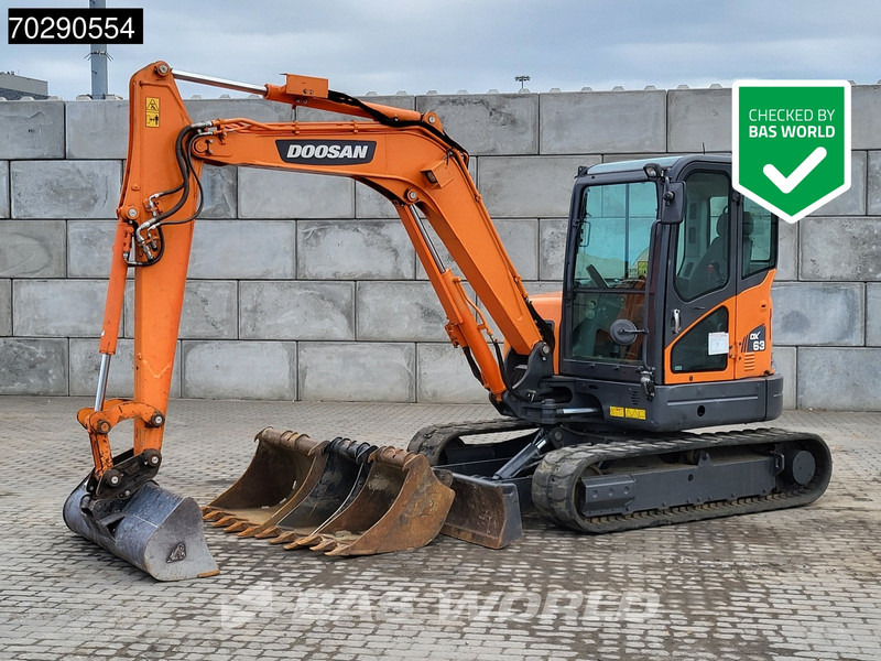 Doosan DX63-3 - Mini pelle: photos 1 Doosan DX63-3 - Mini pelle: photos 1