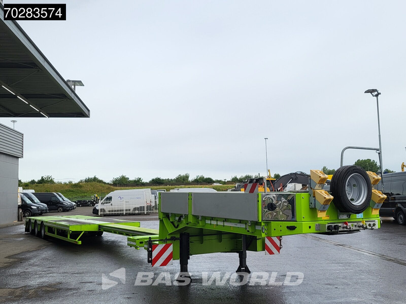 Faymonville F-S43-1AAF 3 axles Extendable Twistlocks 3x Hydraulic Steering Galvanised - Semi-remorque surbaissé: photos 3 Faymonville F-S43-1AAF 3 axles Extendable Twistlocks 3x Hydraulic Steering Galvanised - Semi-remorque surbaissé: photos 3